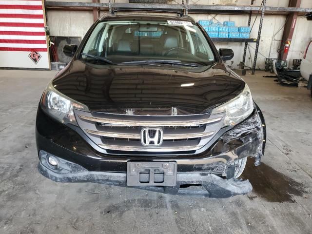 2HKRM4H76DH677664 - 2013 HONDA CR-V EXL BLACK photo 5