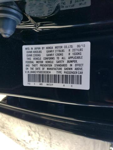 JH4KC1F50EC003834 - 2014 ACURA RLX TECH BLACK photo 13