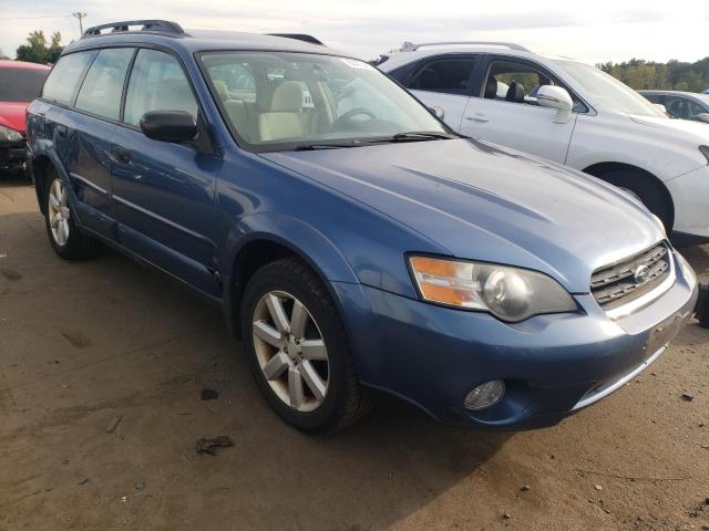 4S4BP61C477343939 - 2007 SUBARU LEGACY OUTBACK 2.5I BLUE photo 4