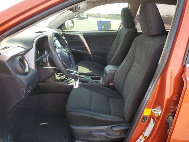 JTMZFREV6GJ093741 - 2016 TOYOTA RAV4 LE ORANGE photo 7