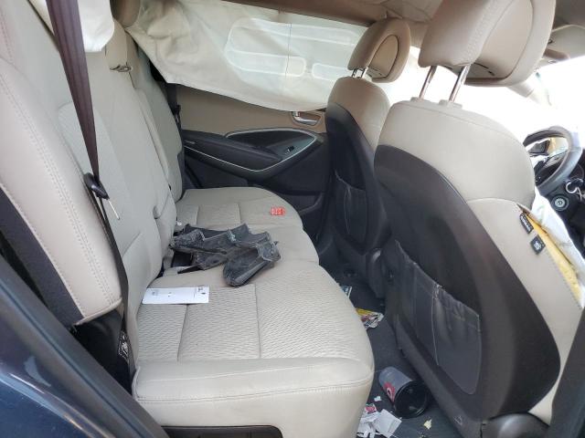 5XYZU3LB1HG417840 - 2017 HYUNDAI SANTA FE S Կապույտ լուսանկար 10