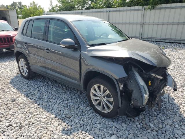 WVGAV3AX6EW598470 - 2014 VOLKSWAGEN TIGUAN S GRAY photo 4