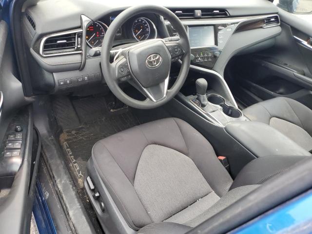 4T1B11HKXKU174392 - 2019 TOYOTA CAMRY L BLUE photo 8