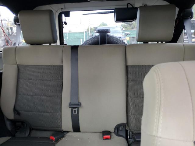 1J4HA5H19AL140181 - 2010 JEEP WRANGLER U SAHARA GREEN photo 10