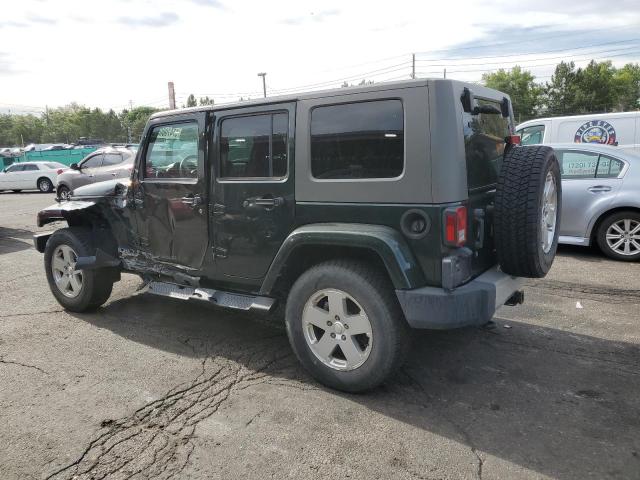 1J4HA5H19AL140181 - 2010 JEEP WRANGLER U SAHARA GREEN photo 2