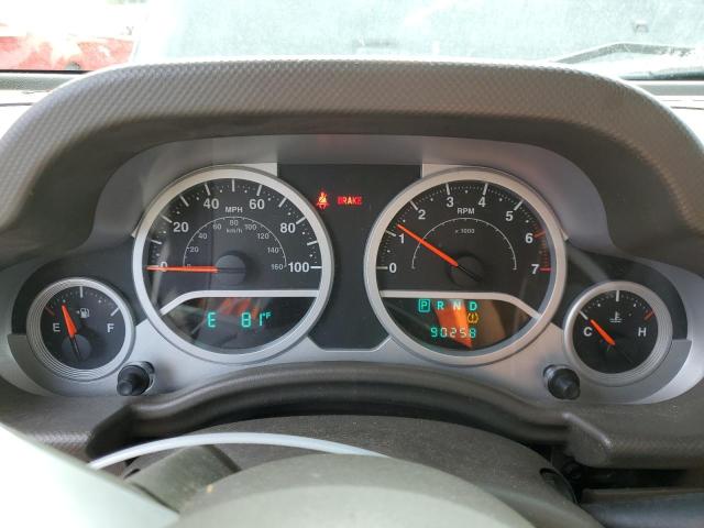 1J4HA5H19AL140181 - 2010 JEEP WRANGLER U SAHARA GREEN photo 9