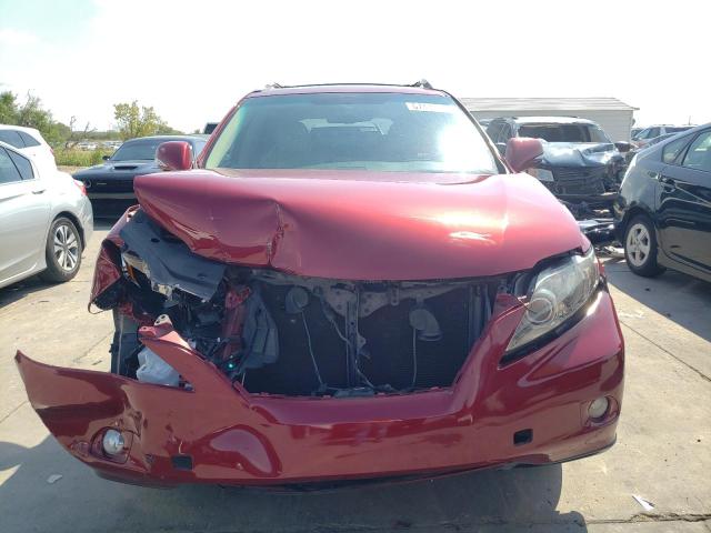 JTJBK1BAXA2413156 - 2010 LEXUS RX 350 RED photo 5