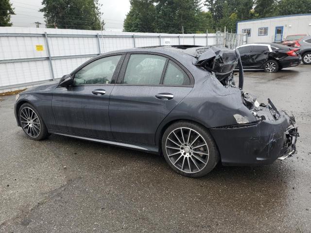 55SWF4KB2GU138017 - 2016 MERCEDES-BENZ C 300 4MATIC GRAY photo 2