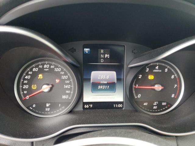 55SWF4KB2GU138017 - 2016 MERCEDES-BENZ C 300 4MATIC GRAY photo 9