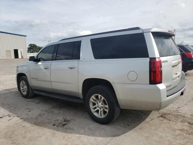 1GNSCHKC7HR220403 - 2017 CHEVROLET SUBURBAN C1500 LT SILVER photo 2