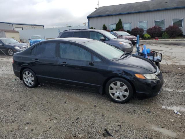 2HGFA16528H327069 - 2008 HONDA CIVIC LX أسود صورة 4