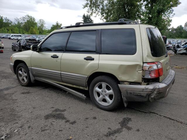 JF1SF65592H759030 - 2002 SUBARU FORESTER S GOLD photo 2