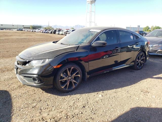 19XFC2F80KE211221 - 2019 HONDA CIVIC SPORT BLACK photo 1