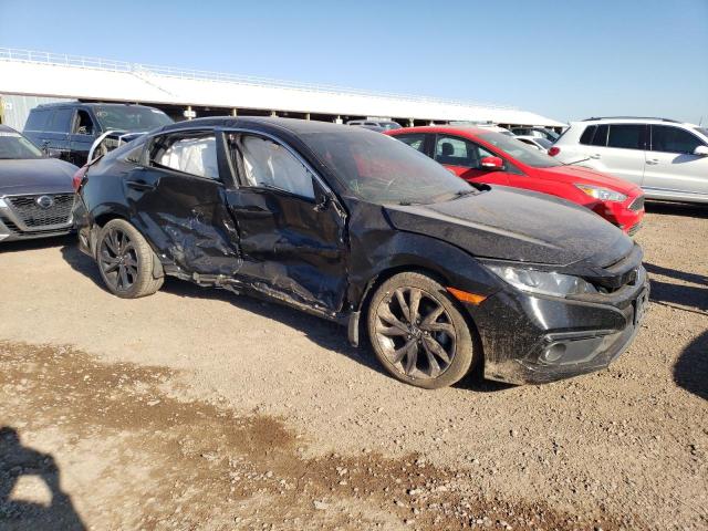 19XFC2F80KE211221 - 2019 HONDA CIVIC SPORT BLACK photo 4