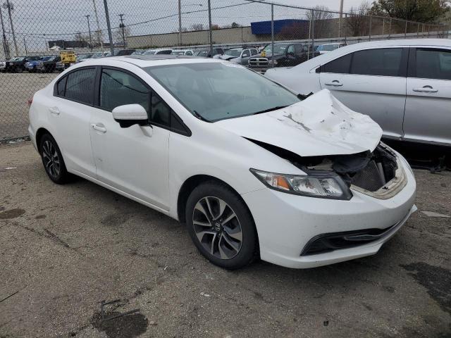 19XFB2F84FE259958 - 2015 HONDA CIVIC EX WHITE photo 4