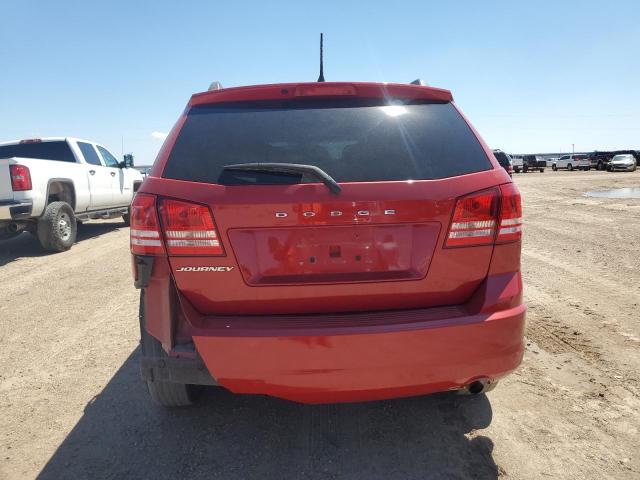 3C4PDCAB5GT215309 - 2016 DODGE JOURNEY SE RED photo 6