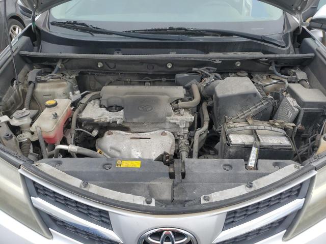 2T3ZFREV5FW168543 - 2015 TOYOTA RAV4 LE 银色 照片 12