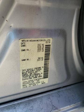 1N4AL3AP1GC183044 - 2016 NISSAN ALTIMA 2.5 SILVER photo 12