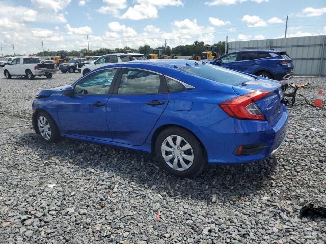 2HGFC2F67KH569579 - 2019 HONDA CIVIC LX BLUE photo 2
