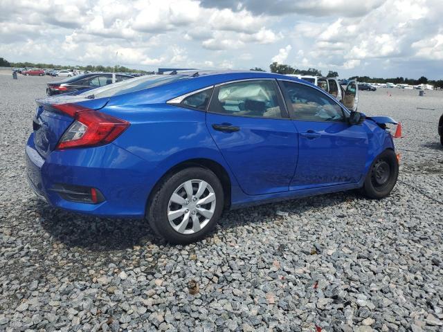 2HGFC2F67KH569579 - 2019 HONDA CIVIC LX BLUE photo 3