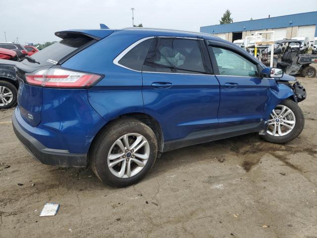 2FMPK4J94LBA96534 - 2020 FORD EDGE SEL BLUE photo 3