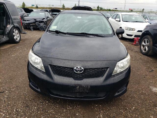 2T1BU4EE0AC351331 - 2010 TOYOTA COROLLA BASE BLACK photo 5