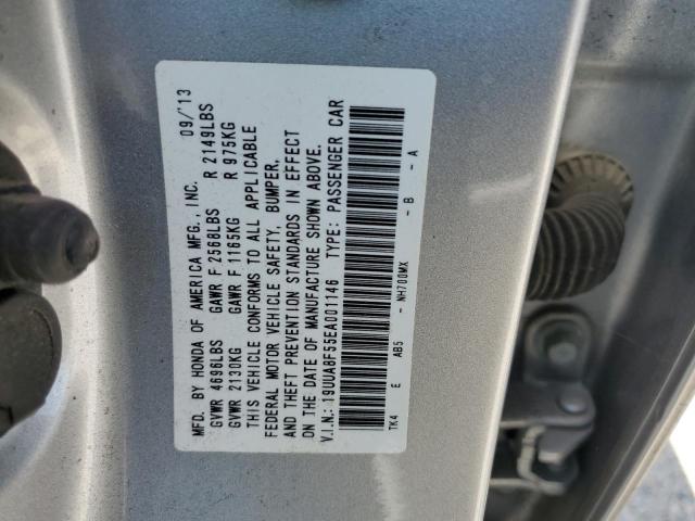19UUA8F55EA001146 - 2014 ACURA TL TECH SILVER photo 12
