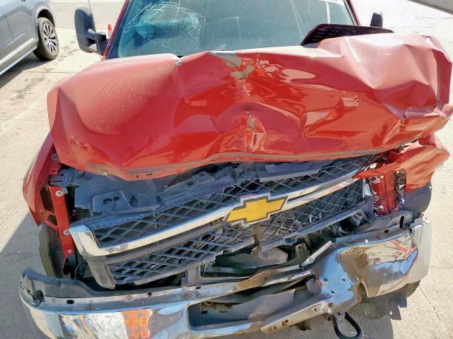 1GC1KVCG3EF184519 - 2014 CHEVROLET SILVERADO K2500 HEAVY DUTY RED photo 11