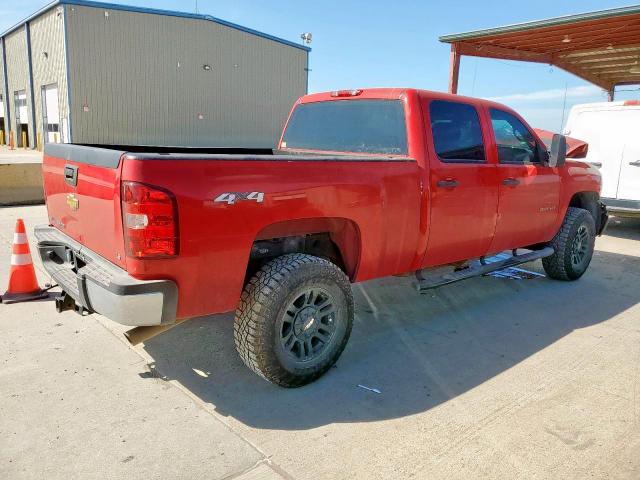 1GC1KVCG3EF184519 - 2014 CHEVROLET SILVERADO K2500 HEAVY DUTY RED photo 3