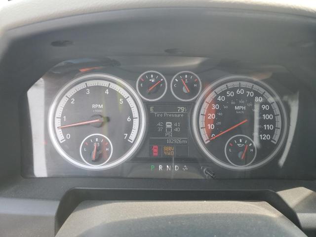 1C6RD7LT0CS180820 - 2012 DODGE RAM 1500 SLT SILVER photo 9