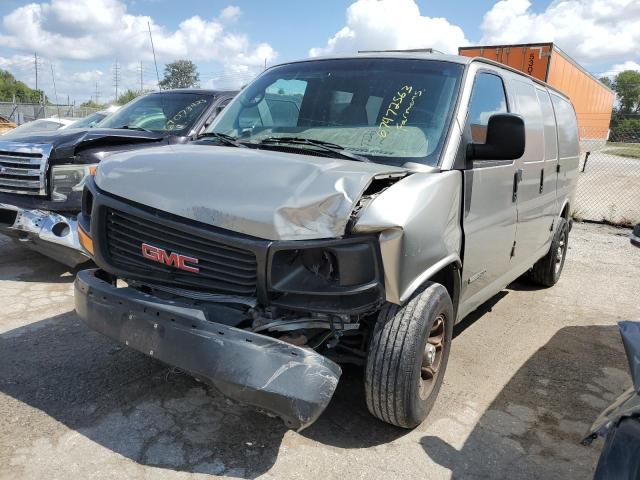 1GTGG25U541107935 - 2004 GMC SAVANA G2500 GRAY photo 1