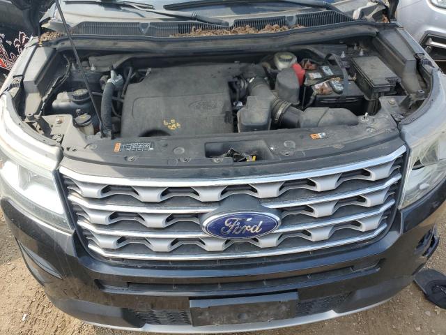 1FM5K8D82GGA13182 - 2016 FORD EXPLORER XLT BLACK photo 11