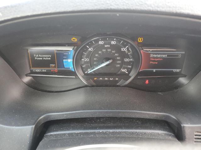 1FM5K8D82GGA13182 - 2016 FORD EXPLORER XLT BLACK photo 9