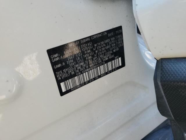 4S4WMARD9M3423718 - 2021 SUBARU ASCENT TOURING Beyaz fotoğraf 13