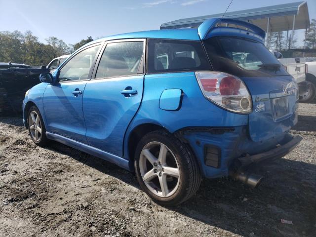 2T1KR32E47C626515 - 2007 TOYOTA COROLLA MA XR BLUE photo 2