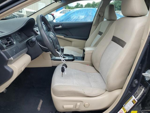 4T4BF1FK2CR212869 - 2012 TOYOTA CAMRY BASE BLACK photo 7