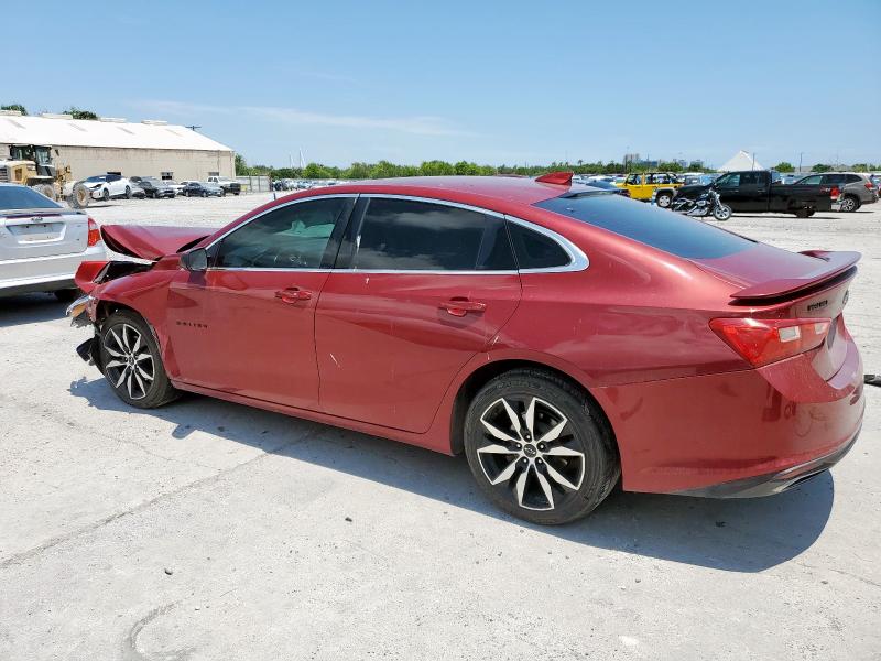 1G1ZG5ST4LF117288 - 2020 CHEVROLET MALIBU RS RED photo 2