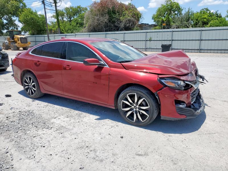 1G1ZG5ST4LF117288 - 2020 CHEVROLET MALIBU RS RED photo 4