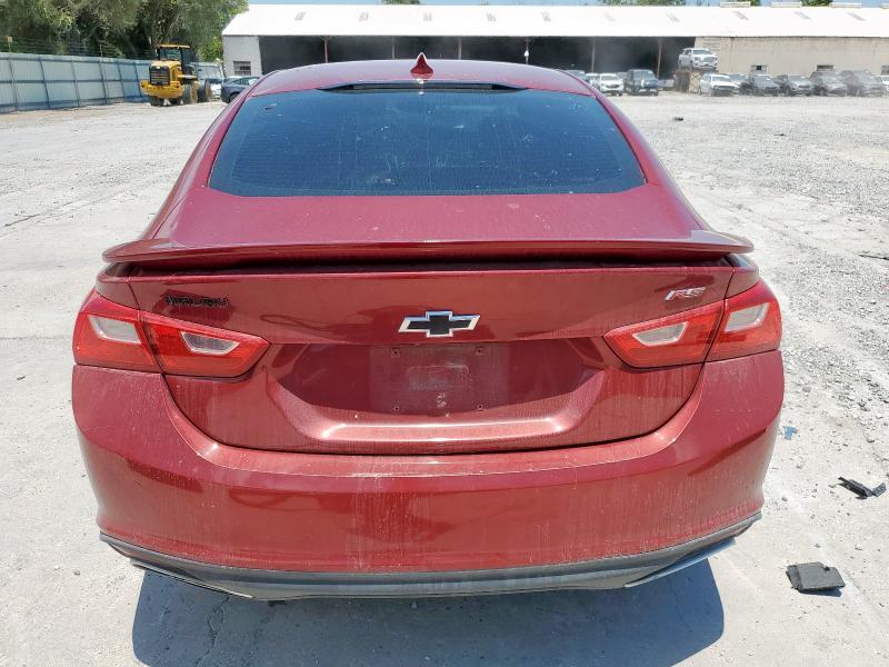 1G1ZG5ST4LF117288 - 2020 CHEVROLET MALIBU RS RED photo 6