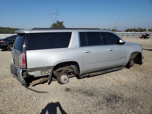 1GKS2GKC9JR200864 - 2018 GMC YUKON XL K1500 SLT SILVER photo 3