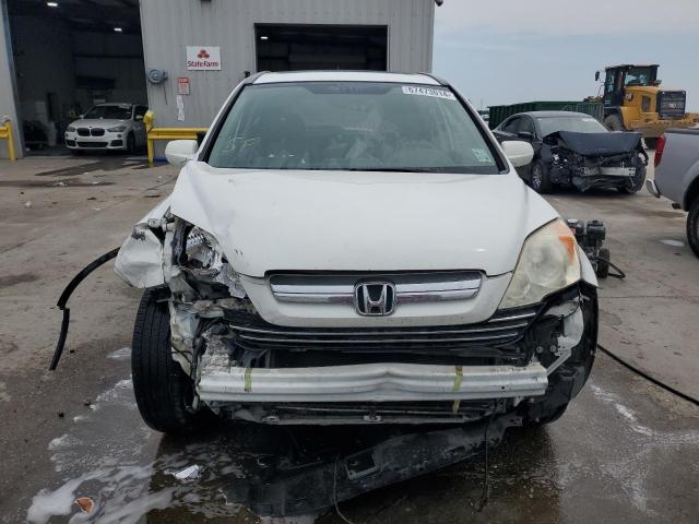 JHLRE38738C028285 - 2008 HONDA CR-V EXL WHITE photo 5