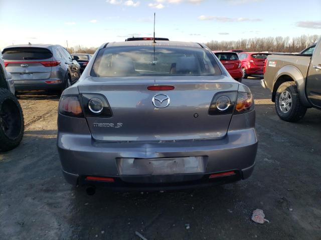 JM1BK123441179398 - 2004 MAZDA 3 S GRAY photo 6