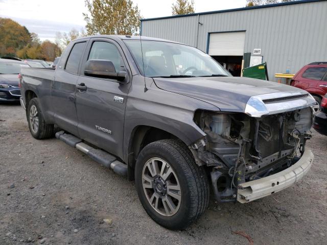 5TFUY5F10EX354008 - 2014 TOYOTA TUNDRA DOUBLE CAB SR/SR5 GRAY photo 4