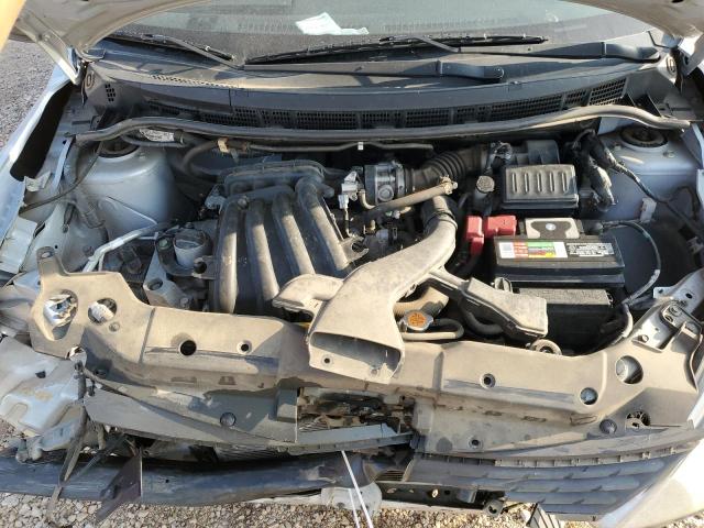 3N1CC11E49L431352 - 2009 NISSAN VERSA S SILVER photo 11