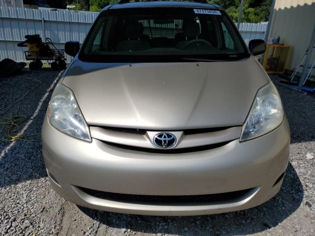 5TDZK23C37S022455 - 2007 TOYOTA SIENNA CE TAN photo 5