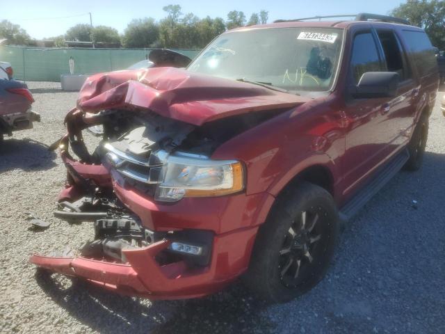 1FMJK1HT8GEF23617 - 2016 FORD EXPEDITION EL XLT RED photo 1