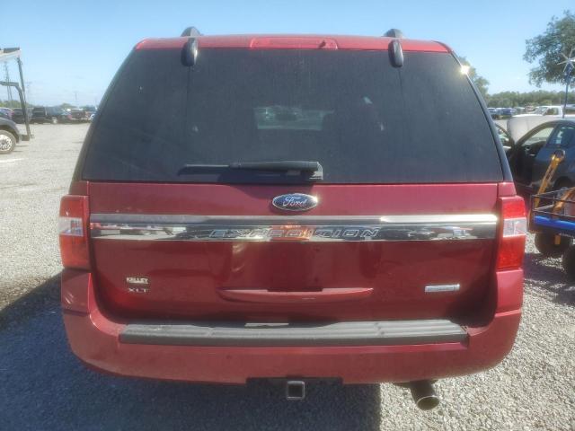 1FMJK1HT8GEF23617 - 2016 FORD EXPEDITION EL XLT RED photo 6