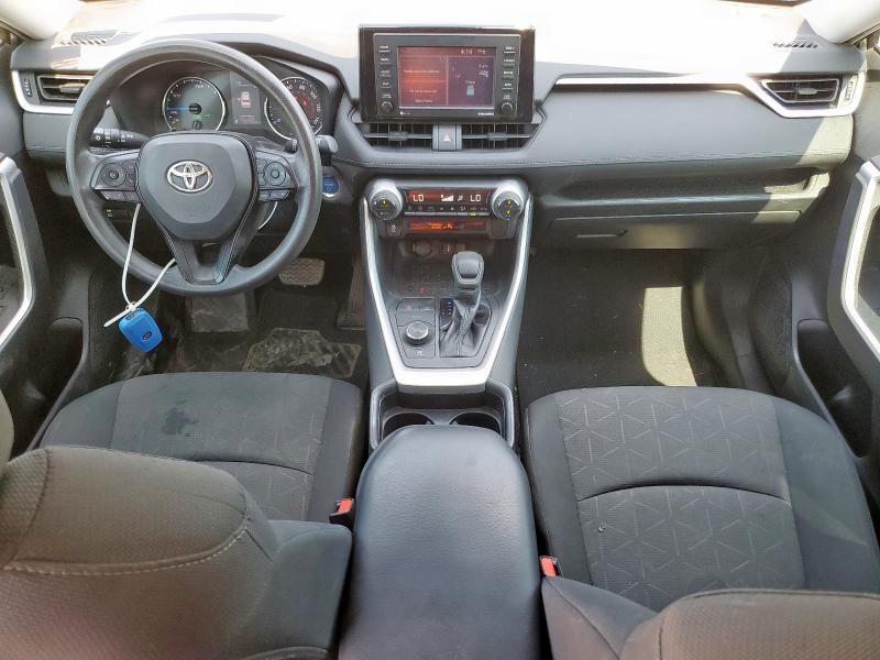 4T3R6RFV4MU025546 - 2021 TOYOTA RAV4 XLE CHARCOAL photo 8