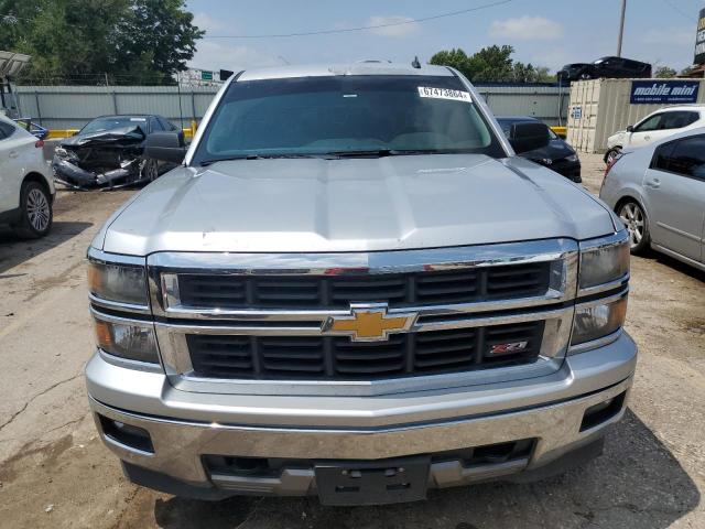 3GCUKREC9EG154549 - 2014 CHEVROLET SILVERADO K1500 LT SILVER photo 5