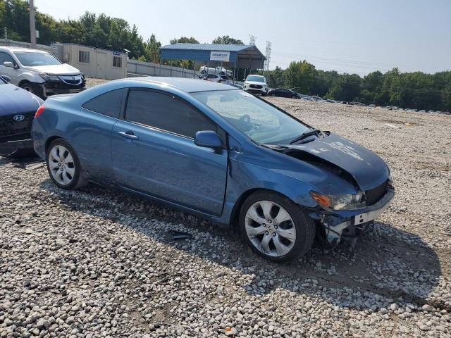 2HGFG12697H580692 - 2007 HONDA CIVIC LX BLUE photo 4